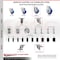 Service Caster 4 Inch 316SS Blue Poly Swivel 1-5/8 Inch Expanding Stem Caster Lock Brake SCC SCC-SS316TTLEX20S414-PPUB-BLUE-158 - alternate 3
